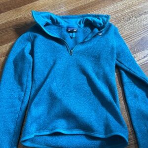 Patagonia Better Sweater 1/4 Zip. Turquoise, Medium